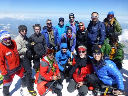 Elbrus Summit Celebrations!!!