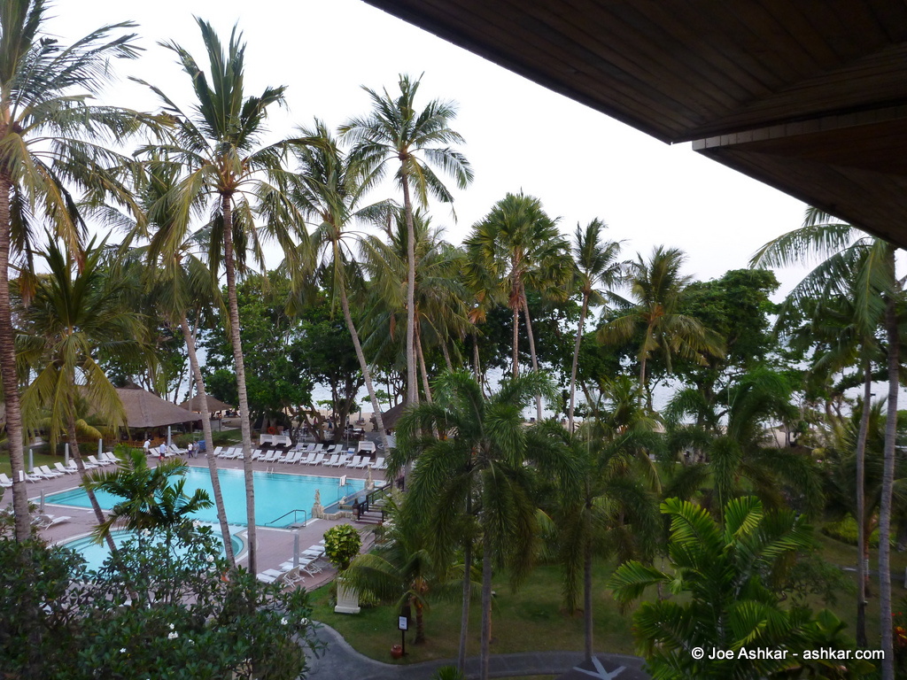 Sanur Beach Hotel in Bali.