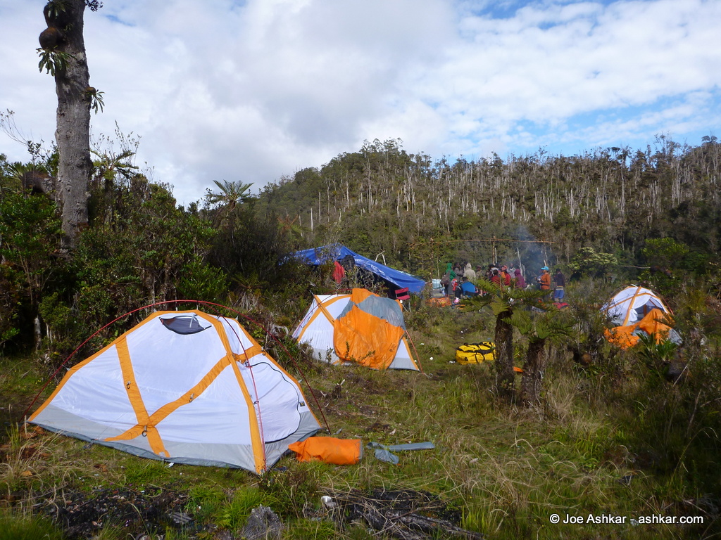 Breakfast at Camp 3.