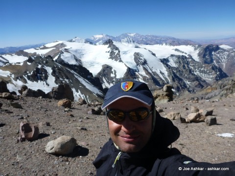 The Andes Mountain Range.