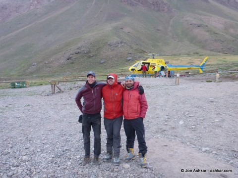 We're back after a successful expedition.