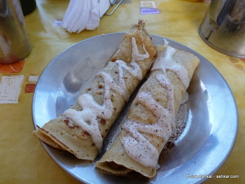 Dulce de Leche Crepes.