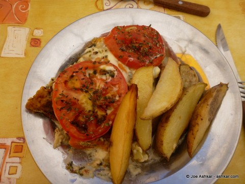Another delicious South American meal for lunch.