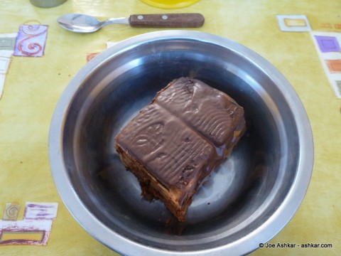 Torta Chocolata for dessert.
