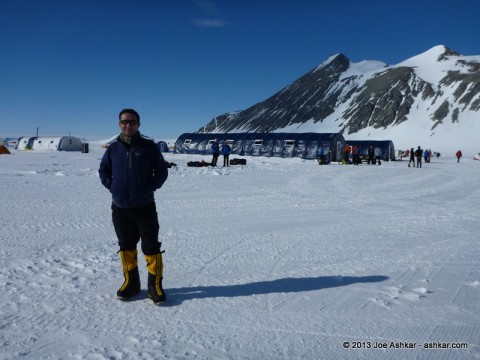 Union Glacier Base Camp.