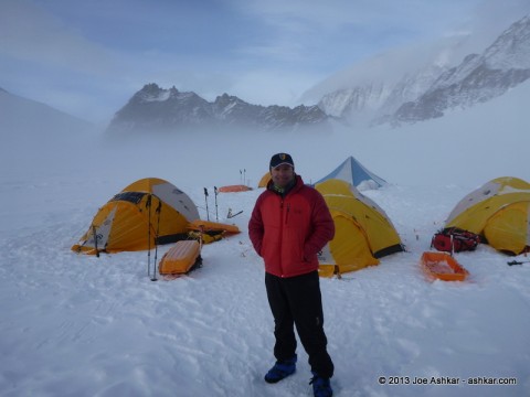 Joe Ashkar at Vinson Low Camp.