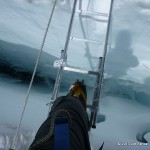 Ladder crossing in the Icefall.